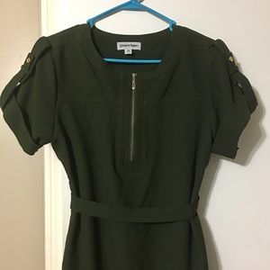 NWT Olive Green Sz 10 Shelby & Palmer Dress